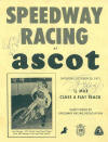 Ascot Speedway October 30, 1971