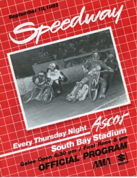 Ascot Speedway - September 19, 1985