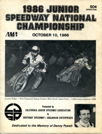 Ascot Speedway October 10, 1986