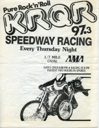 Baylands Speedway May 1, 1986