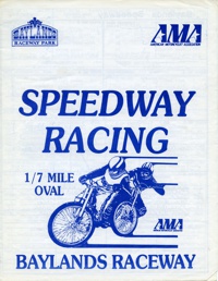 Baylands Speedway July 2, 1987