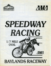 Baylands Speedway July 30, 1987