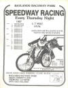Baylands Speedway May 28, 1987