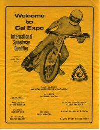 1974 Cal Expo Speedway, Sacramento, California