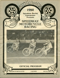 Cal Expo Speedway May 30, 1980 Sacramento, California