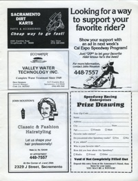Cal Expo Speedway, Sacramento, CA - June 19, 1991