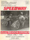 Costa Mesa Speedway April 1, 1988