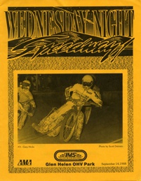 Glen Helen Speedway September 14, 1988