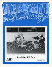 Glen Helen Speedway August 2, 1989