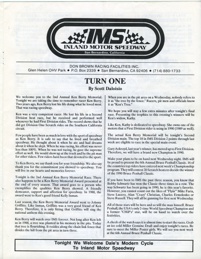 Glen Helen Speedway July 18, 1990