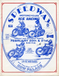 Ice Speedway Racing at the Cow Palace 1987