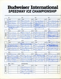 Ice Speedway Racing at the Cow Palace 1987