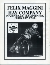 Ice Speedway Racing in Fresno 1986