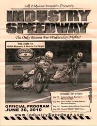 Industry Speedway June 30, 2010