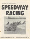 Irwindale Speedway Program Sep 13, 1970