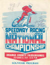 1971 US Speedway Nationals Costa Mesa October 8