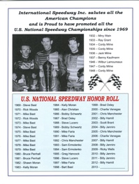 2013 US Speedway Nationals