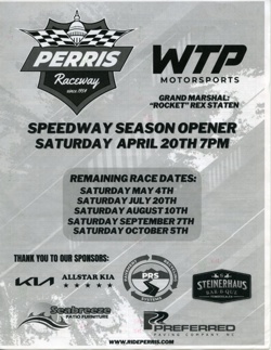 Speedway Racing at Perris Raceway