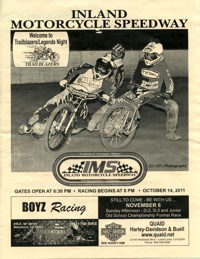 IMS Speedway Oct 14, 2011