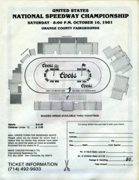 IMS Speedway September 23, 1981
