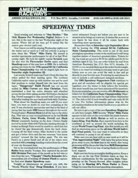 IMS Speedway September 5, 1984