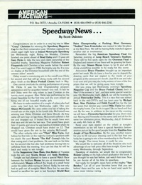 IMS Speedway June 18, 1986