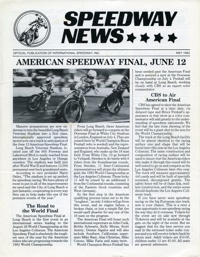 Speedway Times May 1982
