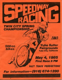 Cal Expo Speedway, Sacramento, CA - August 11, 1972